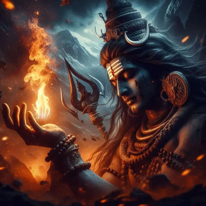 Mahakal Quotes in Marathi Mahakal Status image