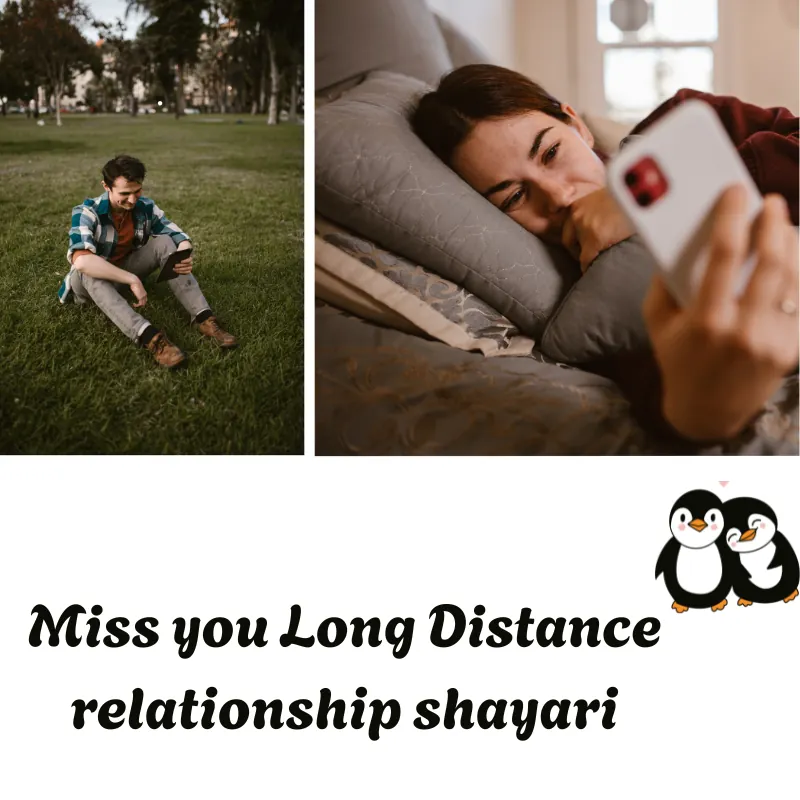Love Relationship Shayari Miss you Long Distance relationship shayari